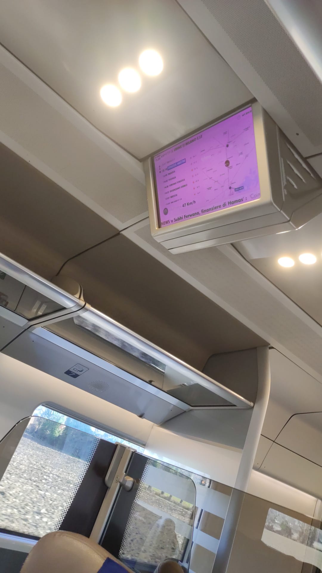 Monitor in modalità FrecciaRosa